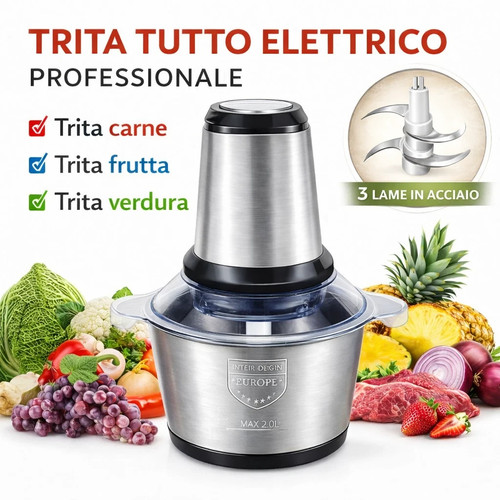Tritatutto elettrico - tritatutto,