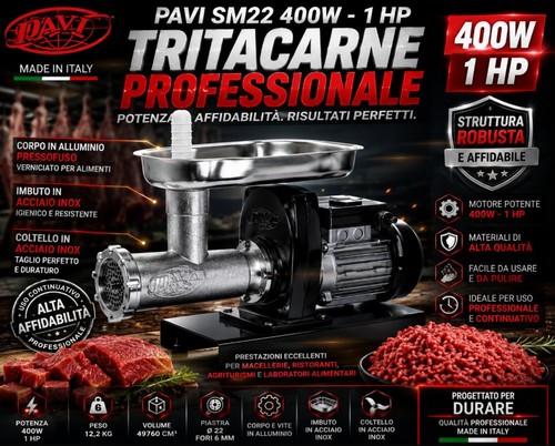 Motoriduttore tritacarne pavi - tritacarne,